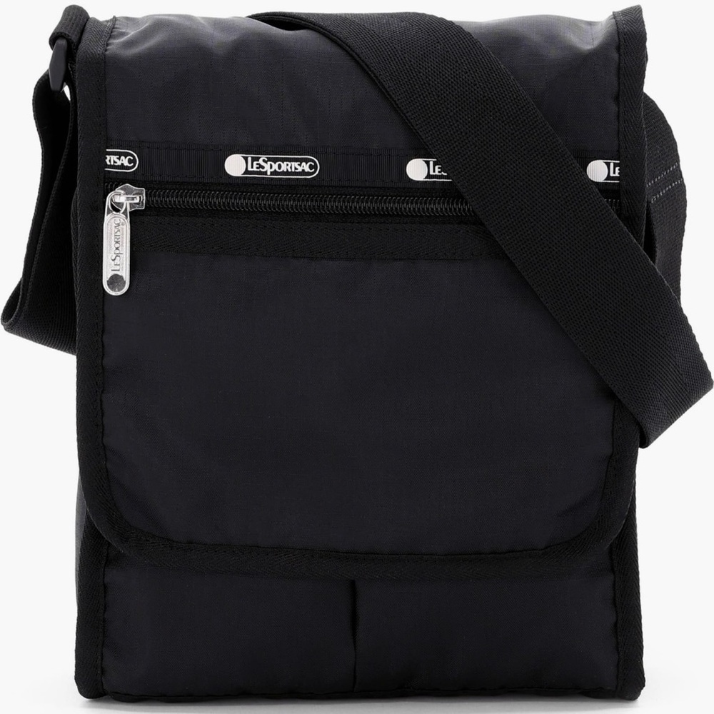 LeSportsac Village Lightweight Crossbody Bag in Jet Black, NWT